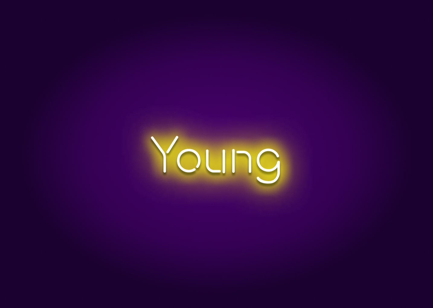 Young - Name Neon Signs