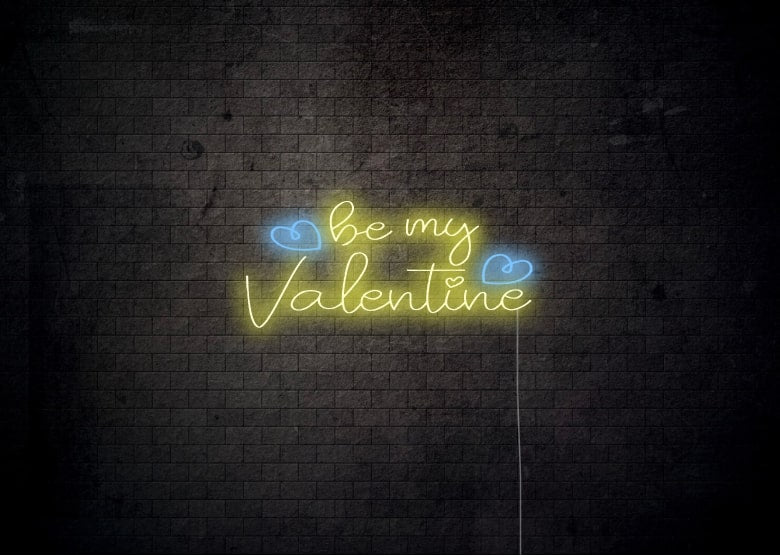Be My Valentine - Neon Sign