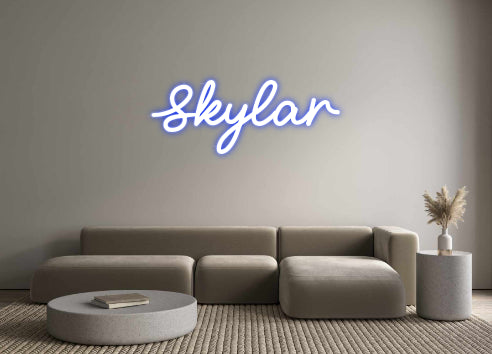 Custom Neon: Skylar