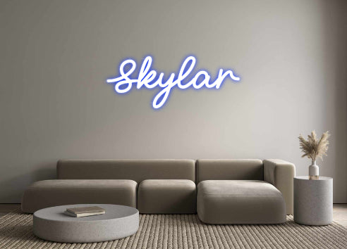 Custom Neon: Skylar