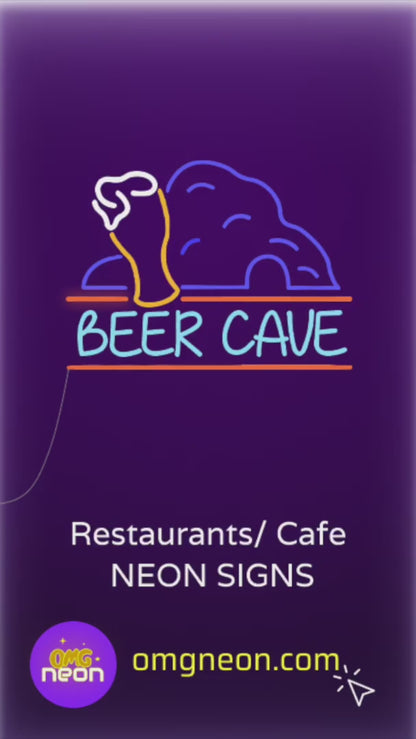 Beer Cave Neon Sign